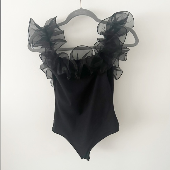 Free People Haute Wire Bodysuit size S - Picture 5 of 6